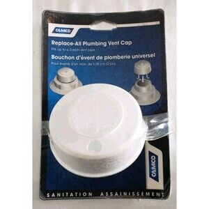 CAMCO 40034 RV CAMPER PLUMBING VENT CAP FITS UP TO 2 INCH PIPE *MADE IN USA*....